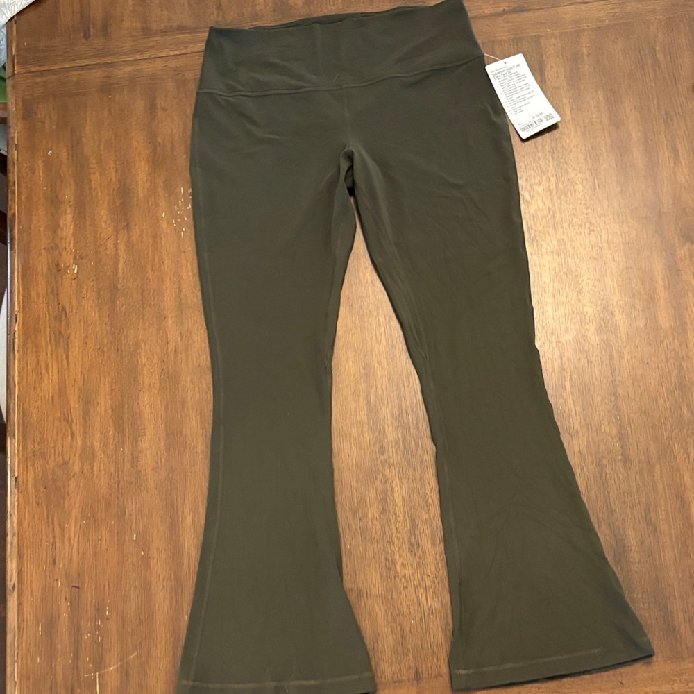 lululemon athletica Olive Flare Leggings